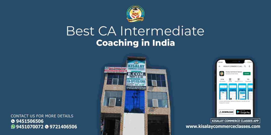CA Intermediate Coaching in India
