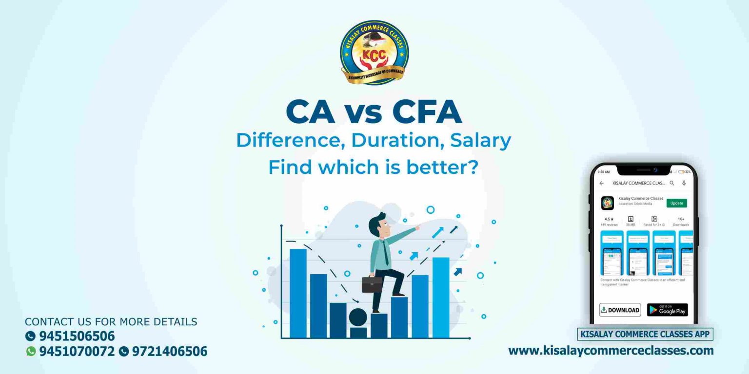 CA vs CFA Difference, Duration, Salary, Find which is better?