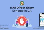 Direct Entry Scheme in CA