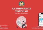 CA Intermediate Study Plan