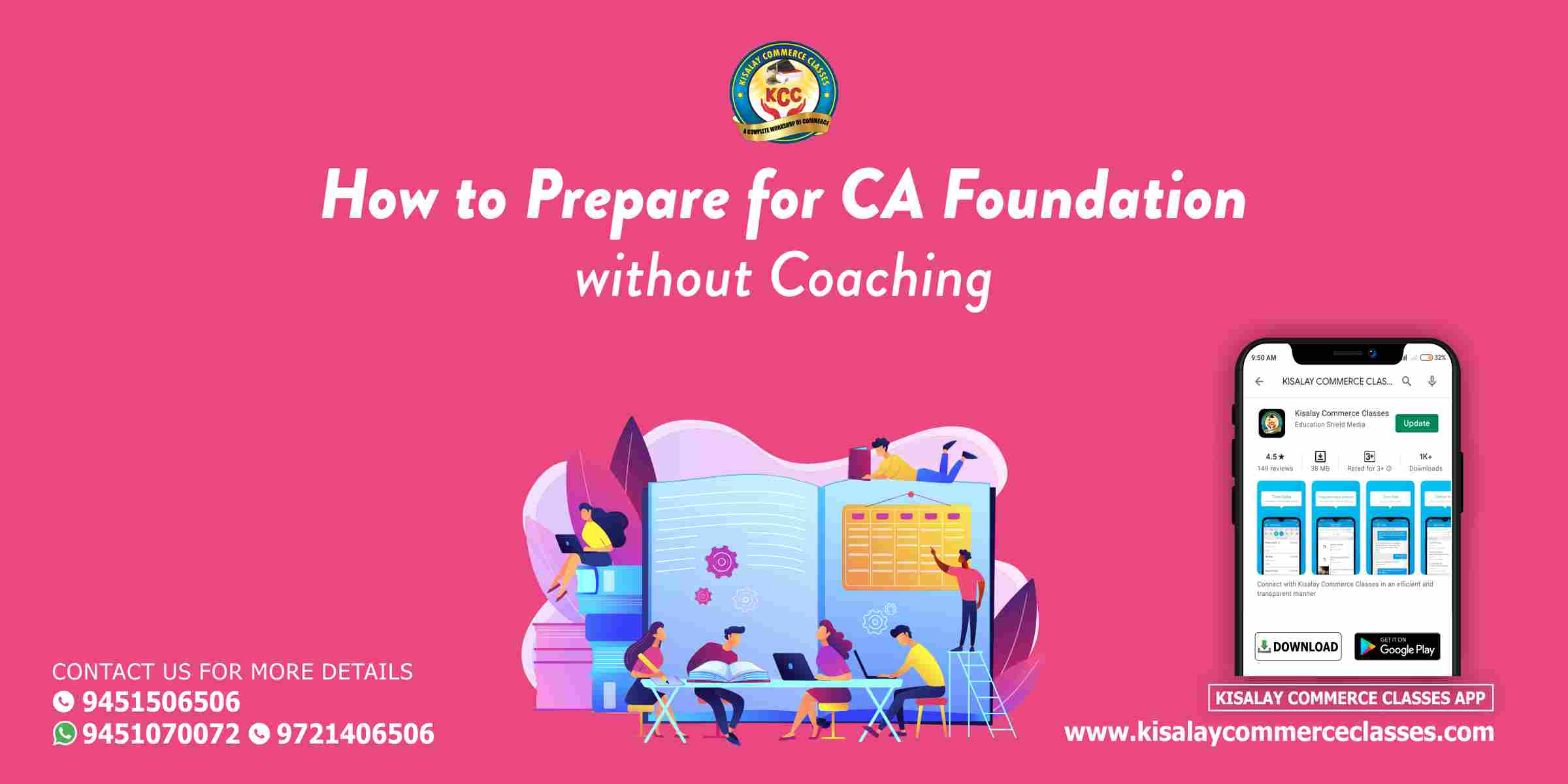 How to Prepare for CA Foundation without Coaching