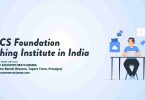 CS Foundation Coaching in India