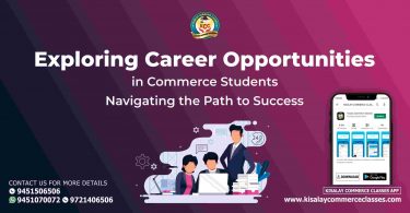 Career Opportunities in Commerce Students